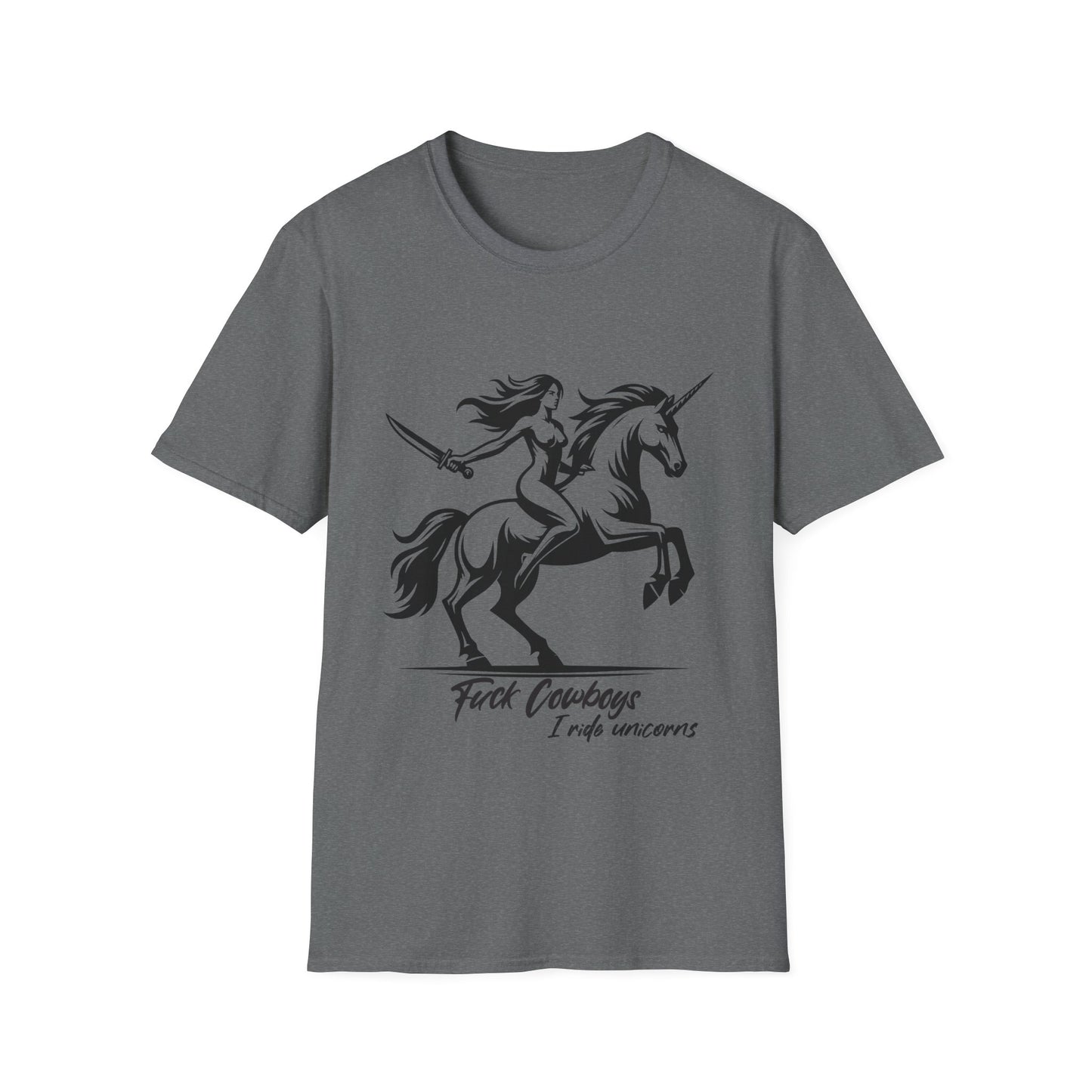 I ride unicorns Softstyle T-Shirt