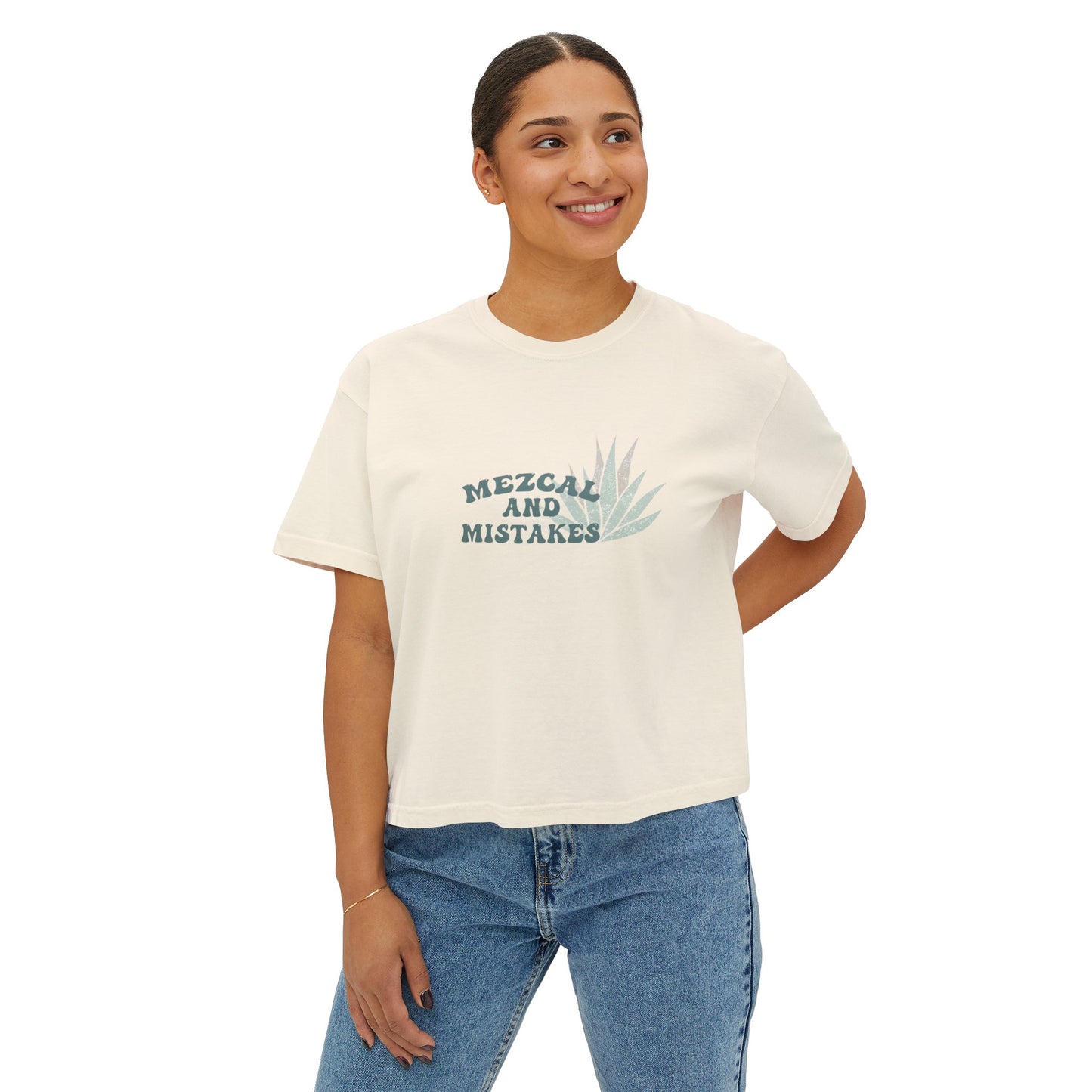 Mezcal and Mistakes Women's Boxy Tee