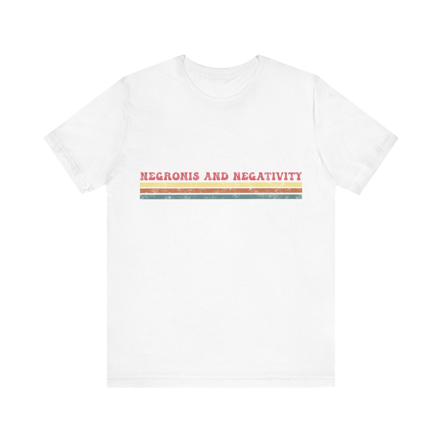 Retro Negroni Unisex Jersey Tee