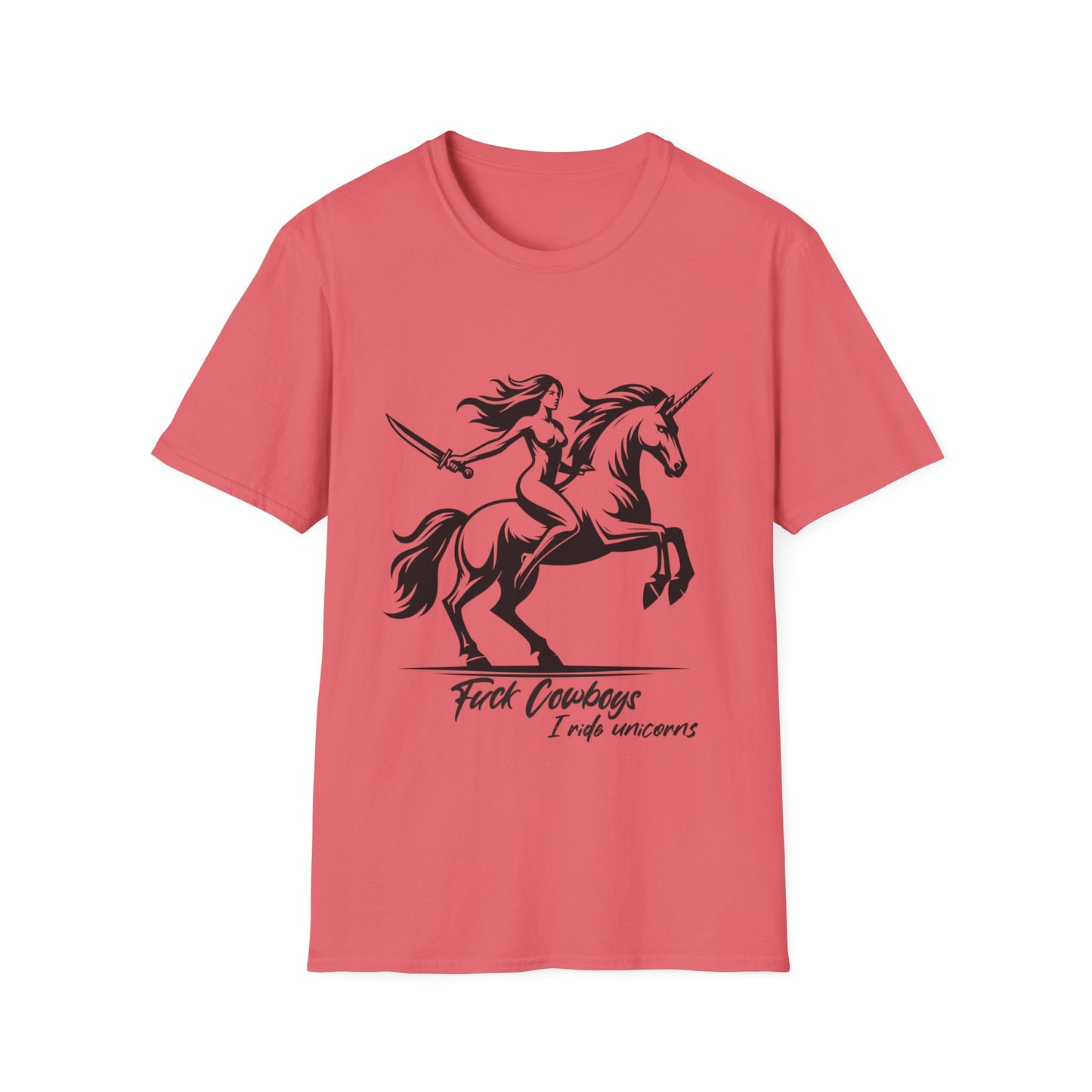 I ride unicorns Softstyle T-Shirt