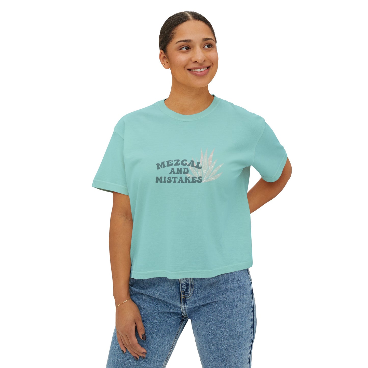 Mezcal and Mistakes Women's Boxy Tee