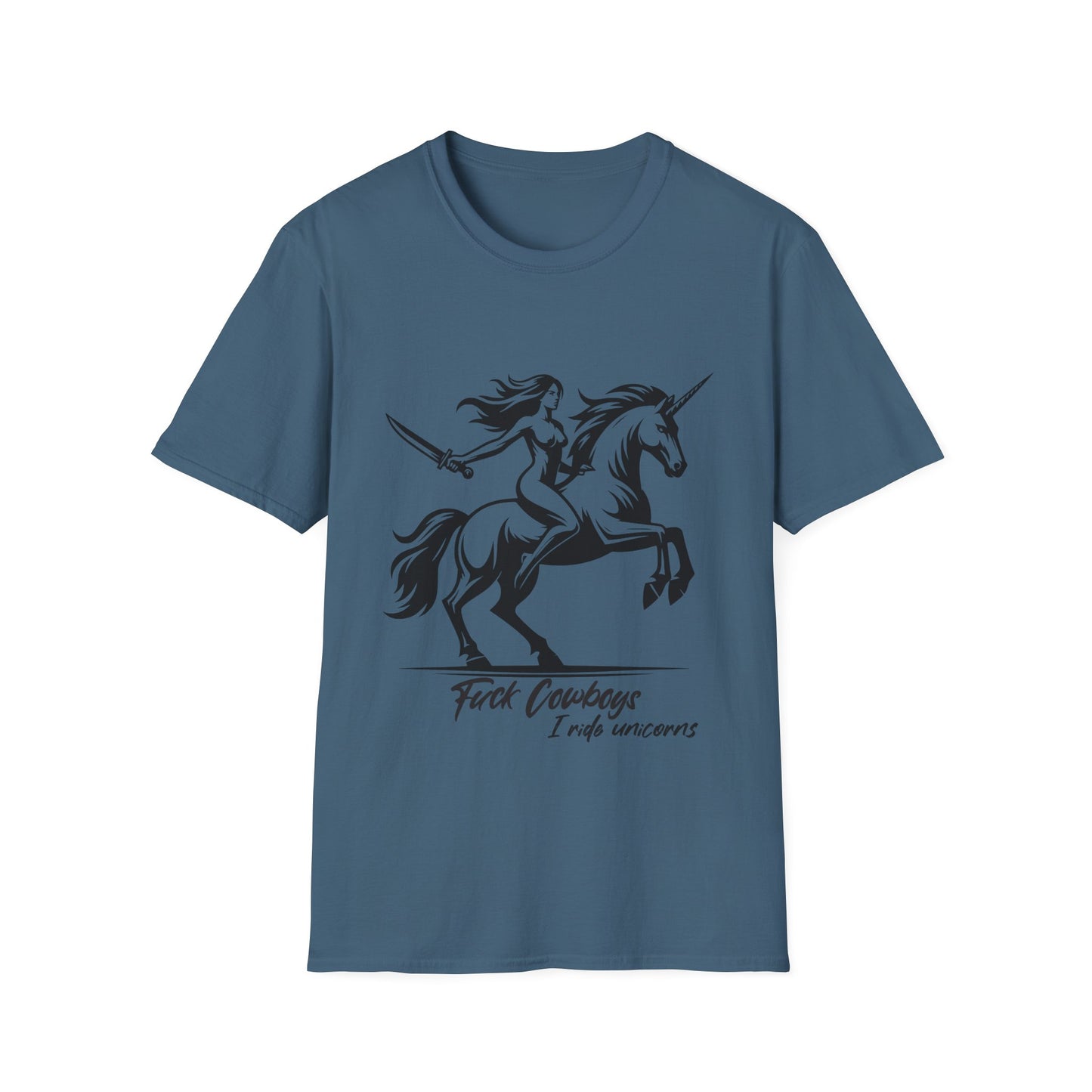 I ride unicorns Softstyle T-Shirt