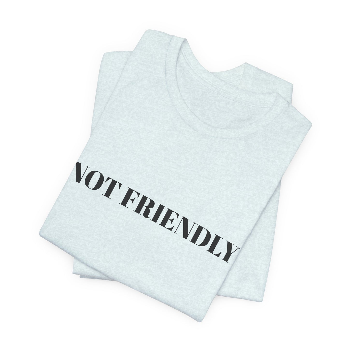 Not Friendly Unisex Tee