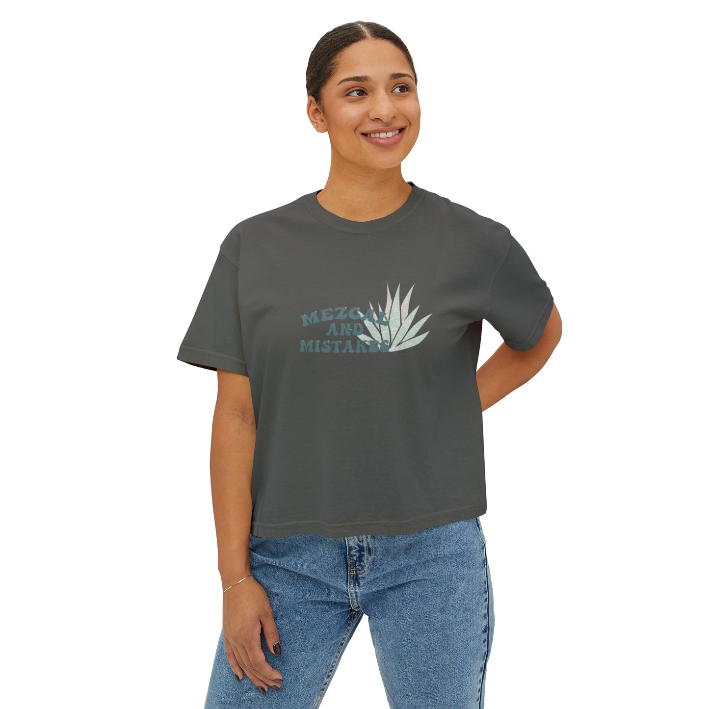 Mezcal and Mistakes Women's Boxy Tee