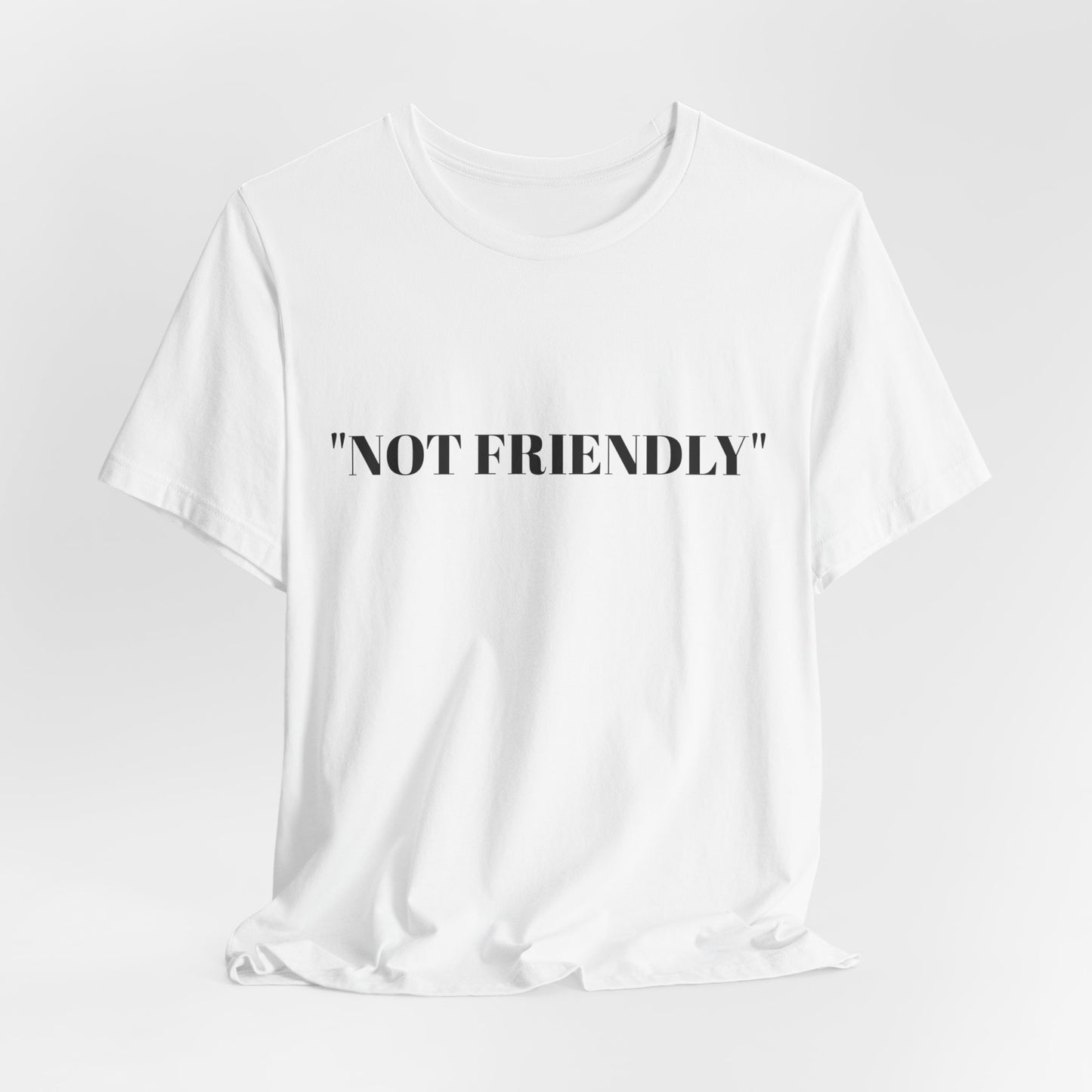 Not Friendly Unisex Tee