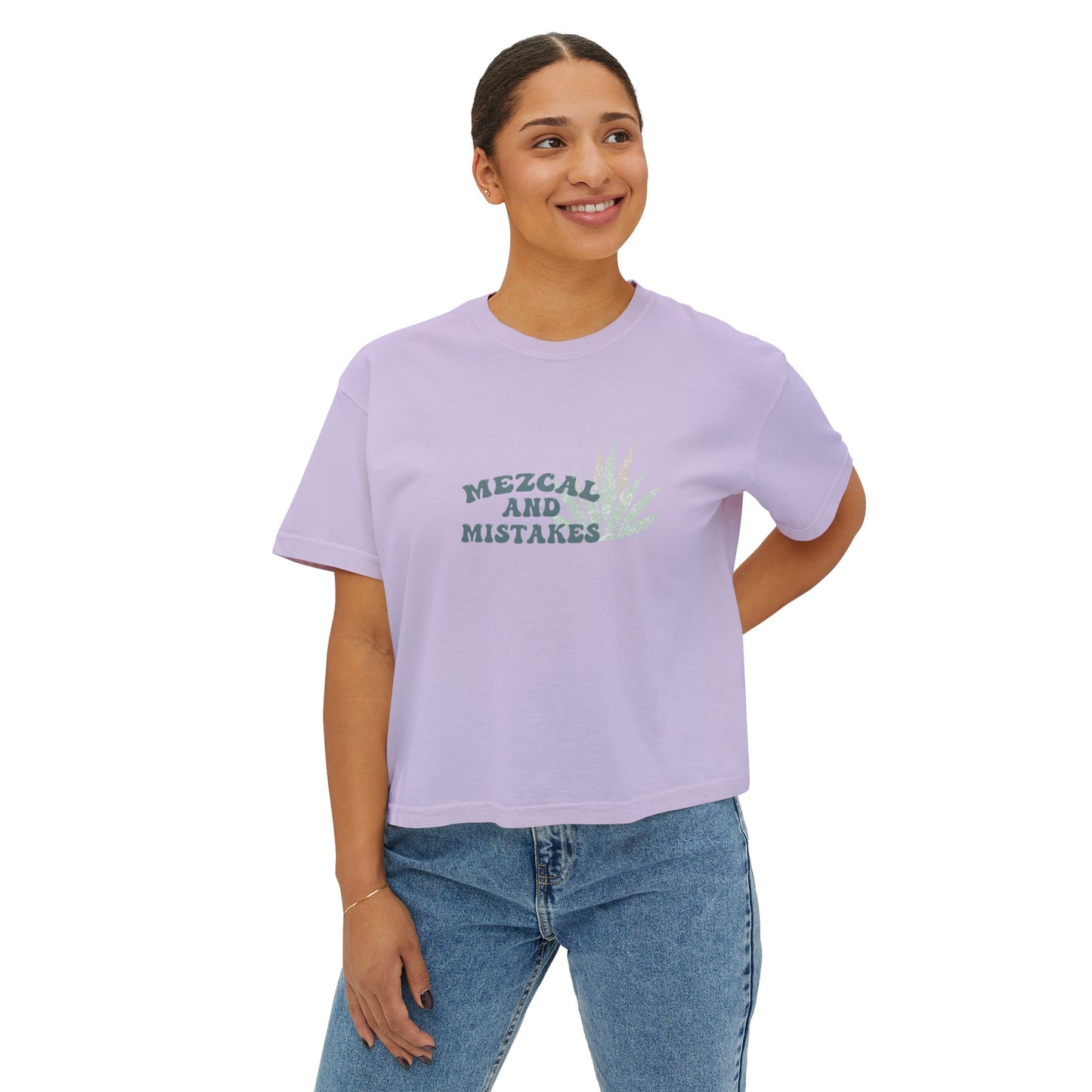 Mezcal and Mistakes Women's Boxy Tee