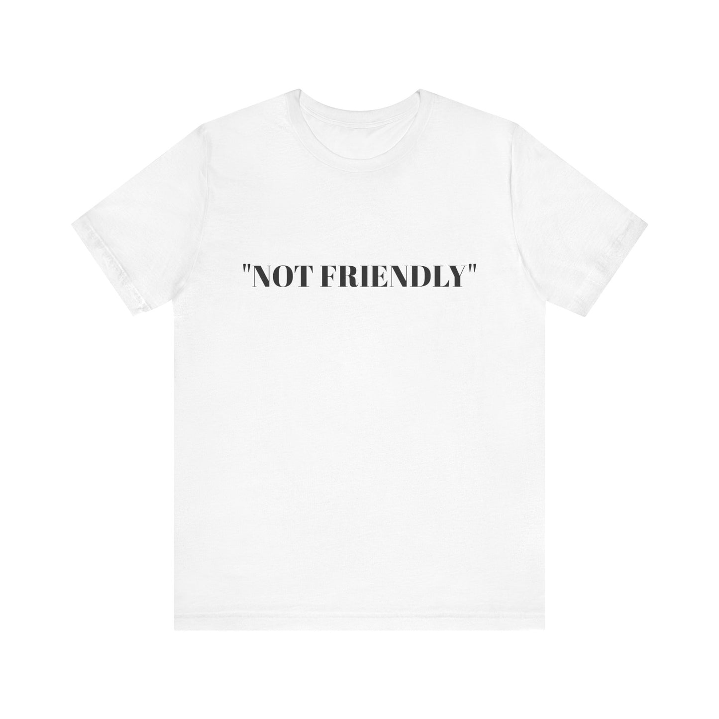 Not Friendly Unisex Tee