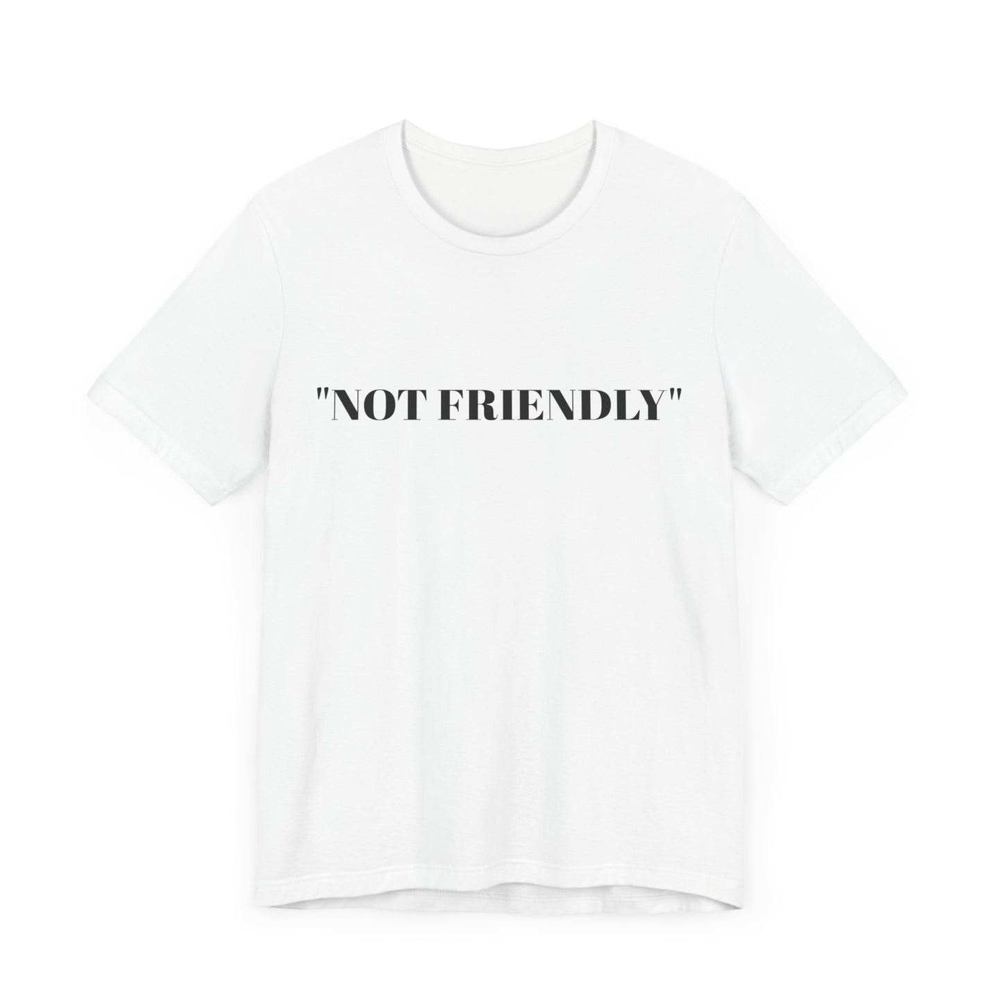 Not Friendly Unisex Tee