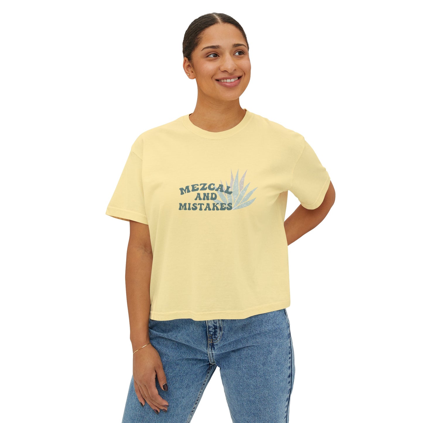 Mezcal and Mistakes Women's Boxy Tee