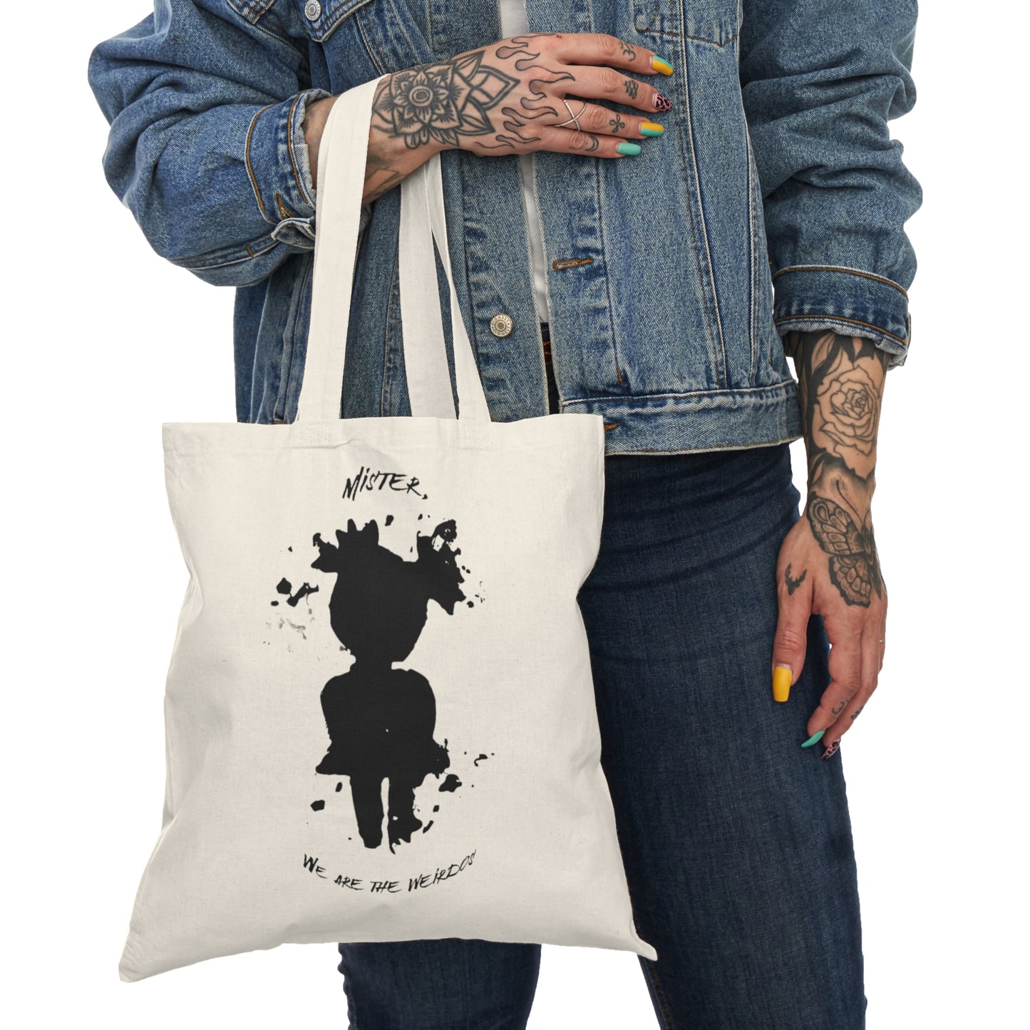 Mister, we are the weirdos Tote Bag