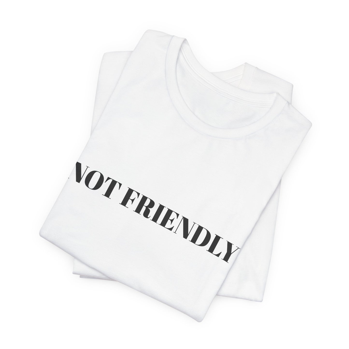 Not Friendly Unisex Tee