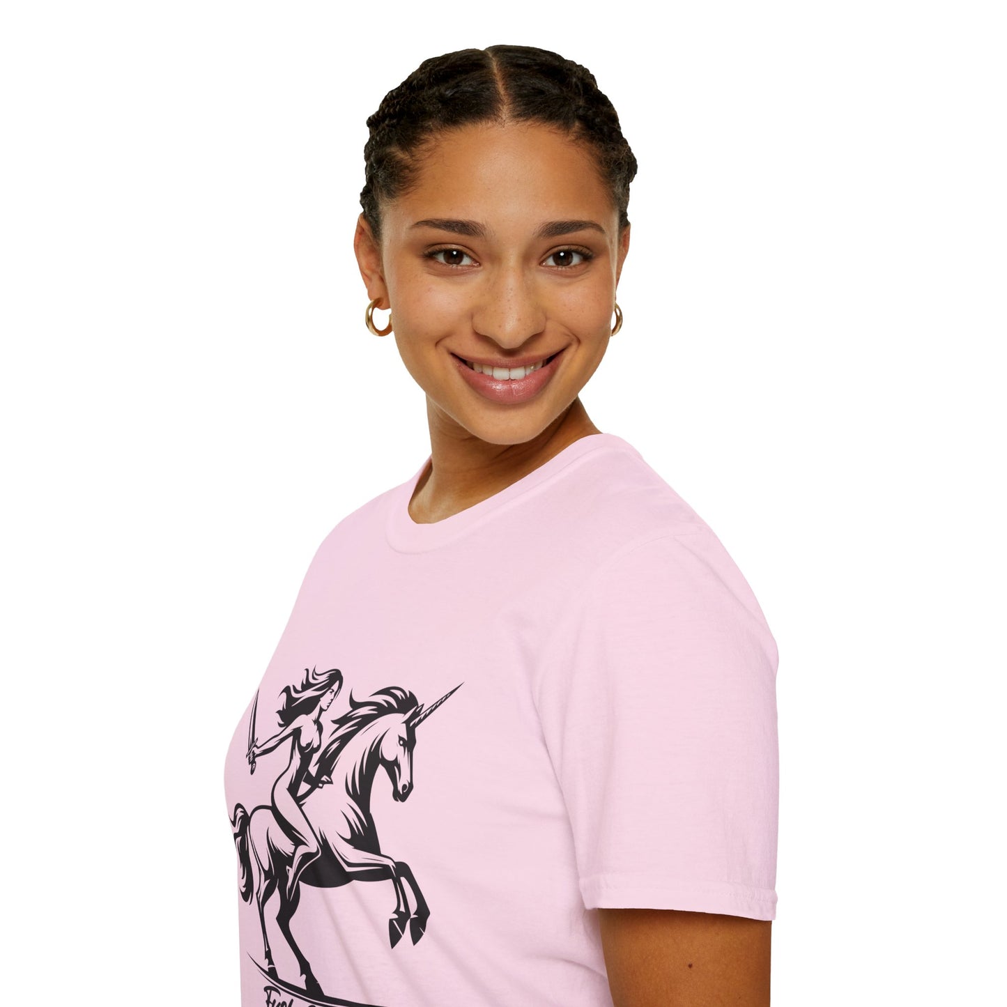 I ride unicorns Softstyle T-Shirt