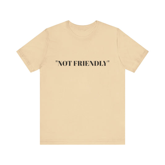 Not Friendly Unisex Tee